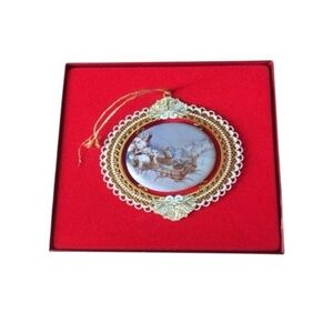 Vintage Victorian “Up On The Roof Top” Ornament